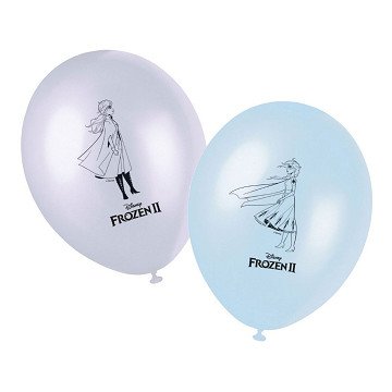 Balloons 11 Inch Frozen 2 Wind Spirit - 8 pcs.