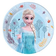 Papieren Borden 20cm Frozen Idyllic Wonder - 8st.