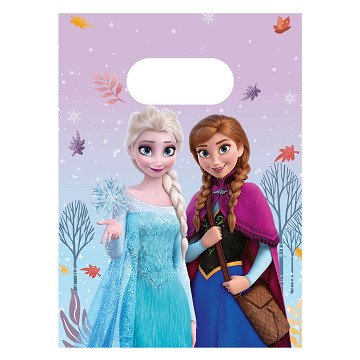 Papieren Uitdeelzakjes Frozen Idyllic Wonder - 4st.