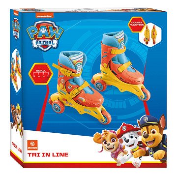 Mondo PAW Patrol Tri Inlineskates/ Inline Skates, Größe 29-32