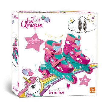 Mondo Children's Inline Skates Unicorn, size 29-32
