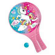 Mondo Beachball set Unicorn, 3 pieces.