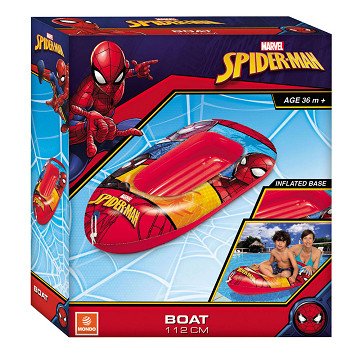 Mondo Inflatable Boat Spiderman, 112cm