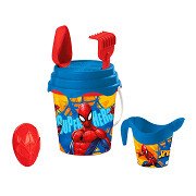 Mondo Bucket Set Spiderman, 6 pcs.