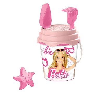 Mondo Bucket set Barbie, 6 pieces.