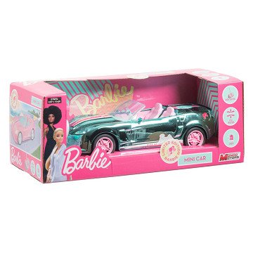 Barbie Mondo Motors RC Remote Control Car - Dream Mini Car Chrome Plated Blue 65th Anniversary Edition