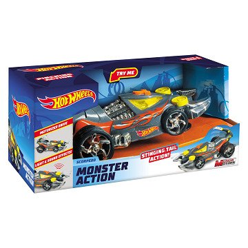 Hot Wheels Monster Action Scorpedo - 22cm