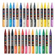 Uni Posca Verfmarker 1MC - Conische punt - 1 mm