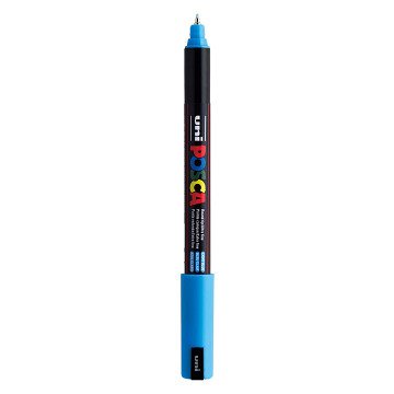 Uni Posca Marker PC-1MR Lichtblauw - Extra Fine 0,7mm