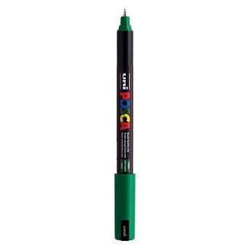Uni Posca Marker PC-1MR Donkergroen - Extra Fine 0,7mm