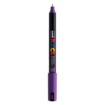 Uni Posca Marker PC-1MR Paars - Extra Fine 0,7mm