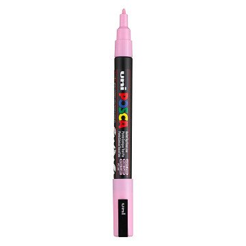 Uni Posca PC3M Verfmarker Lichtroze - ronde punt tot 1,3 mm