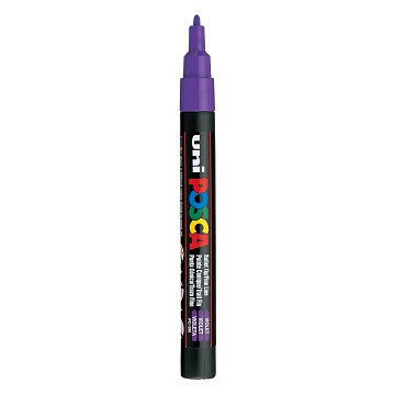 Posca Uni PC3M Verfmarker Paars - ronde punt tot 1,3 mm
