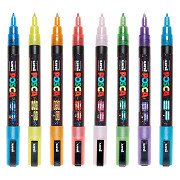 Uni Posca PC3M Verfmarker Glitter - ronde punt tot 1,3 mm