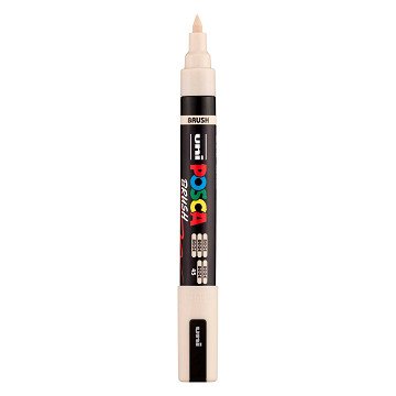 Uni Posca Brushmarker PC5BR Beige - Brushpunt 1-4 mm