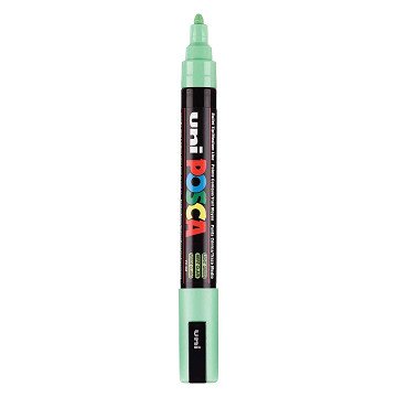 Uni Posca Verfmarker PC5M Lichtgroen - conische punt 2,5 mm