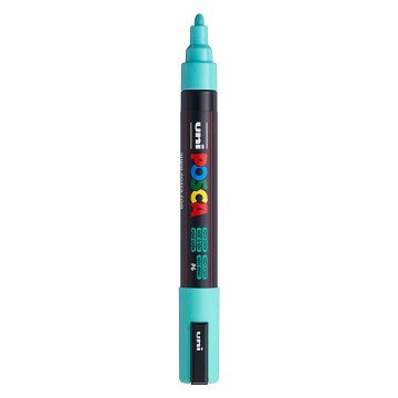 Uni Posca Verfmarker PC5M Aqua Groen - conische punt 2,5 mm