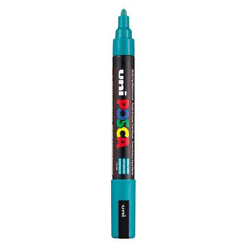 Uni Posca Verfmarker PC5M smaragd groen - conische punt 2,5 mm