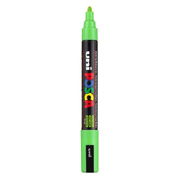 Uni Posca Verfmarker PC5M Appel Groen - conische punt 2,5 mm