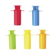 Spritzbeutel-Set aus Tongranulat - 5-teilig.