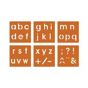 Graine Stencils Alphabet Small