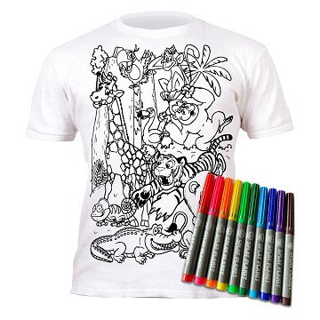 Splat Planet T-Shirt Kleuren Set Zoo 9 - 11 Jaar