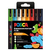Uni Posca Markers PC3M Set Fruity Colors - 8 pcs.