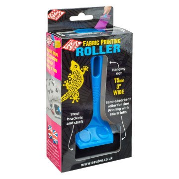 Essdee Textiel Inkt Roller 75mm