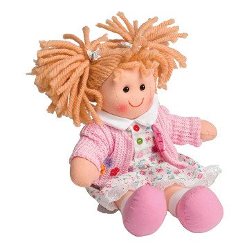 Bigjigs Stoffen Pop Poppy - 28cm