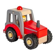Bigjigs Holztraktor (rot)