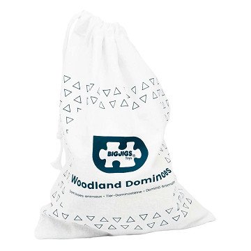 Bigjigs Holzdomino Wildtiere