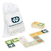 Bigjigs Holzdomino Wildtiere