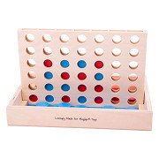 Bigjigs Holz-Match-4-Spiel