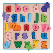Bigjigs Holz-Alphabet-Puzzle - 26 Teile.