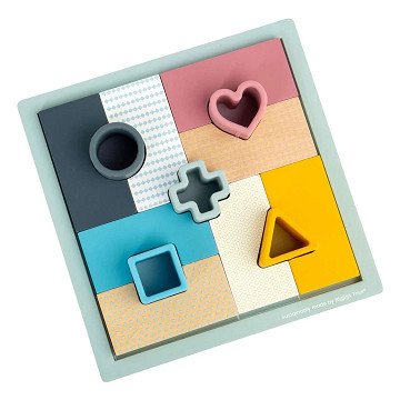 Bigjigs Holz-Mosaikpuzzle - 14 Teile.