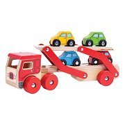 Bigjigs Wooden Car Truck