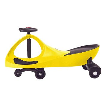 Bigjigs Loopauto Didicar - Geel