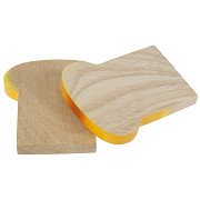Bigjigs Wooden Toasted Bread, per piece