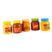 Bigjigs Jar of Wooden Sandwich Spreads, per piece