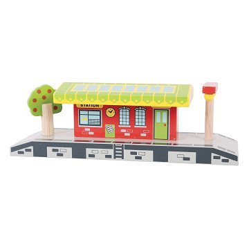 Bigjigs Wooden Rails - Village Station