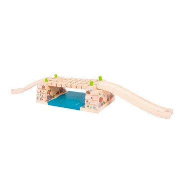 Bigjigs Wooden Rails - Ratchet Bridge