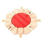 Bigjigs Wooden Rails - 8 Direction Turntable