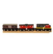 Bigjigs Wooden CN Train, 5 pieces