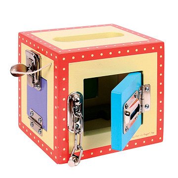 Bigjigs Wooden Lock Box