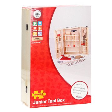 Bigjigs Toolbox, 28pcs.