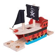 Bigjigs Holzschienen – Piratenschiff