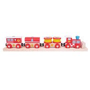 Bigjigs Wooden Fire Train