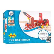 Bigjigs Holzschienen – Feuerwache