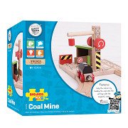 Bigjigs Wooden Track - Coal Mine