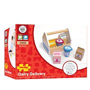 Bigjigs Wooden Dairy Box, 7pcs.